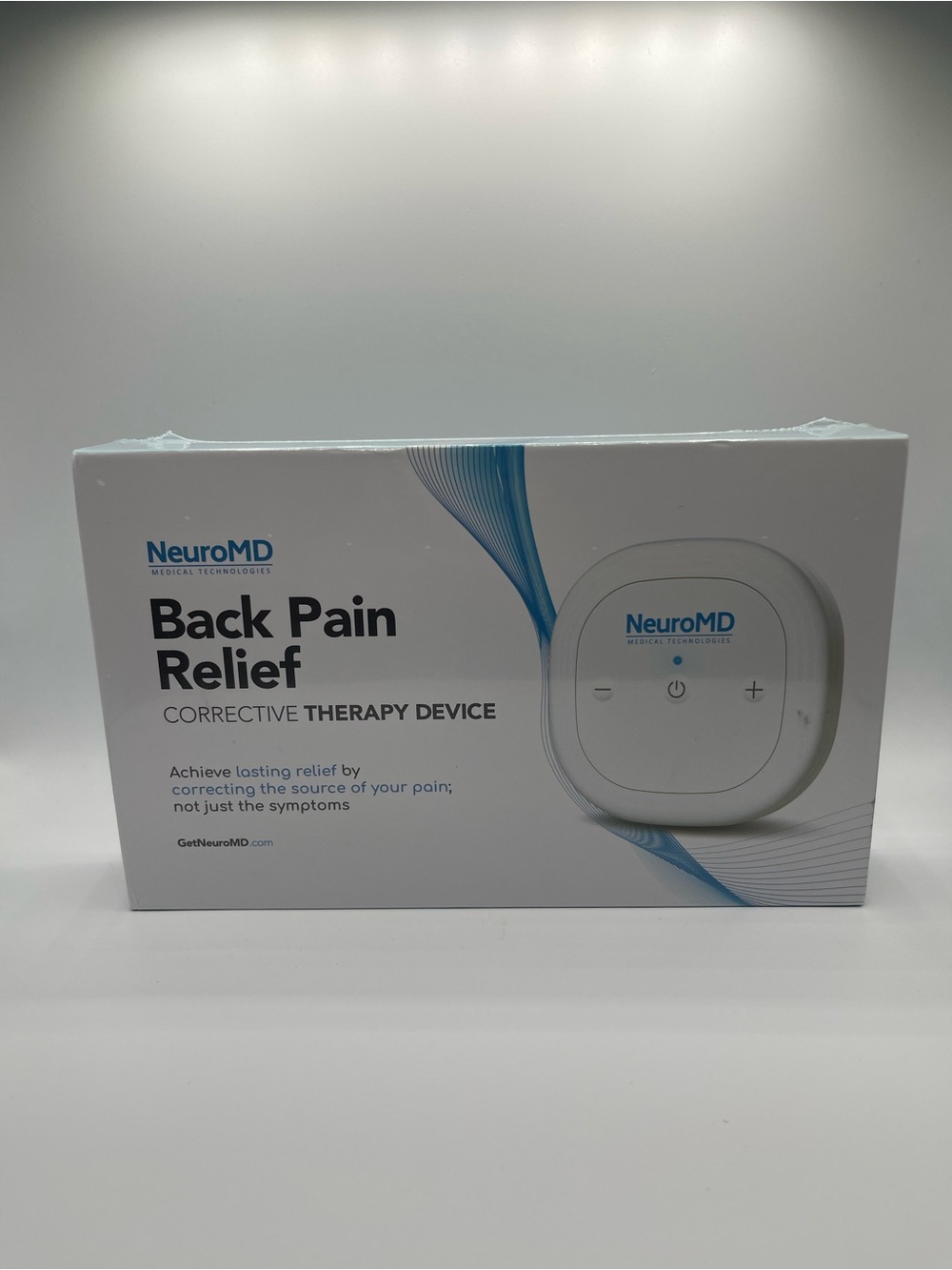Back Pain Relief Corrective Therapy Device - White
